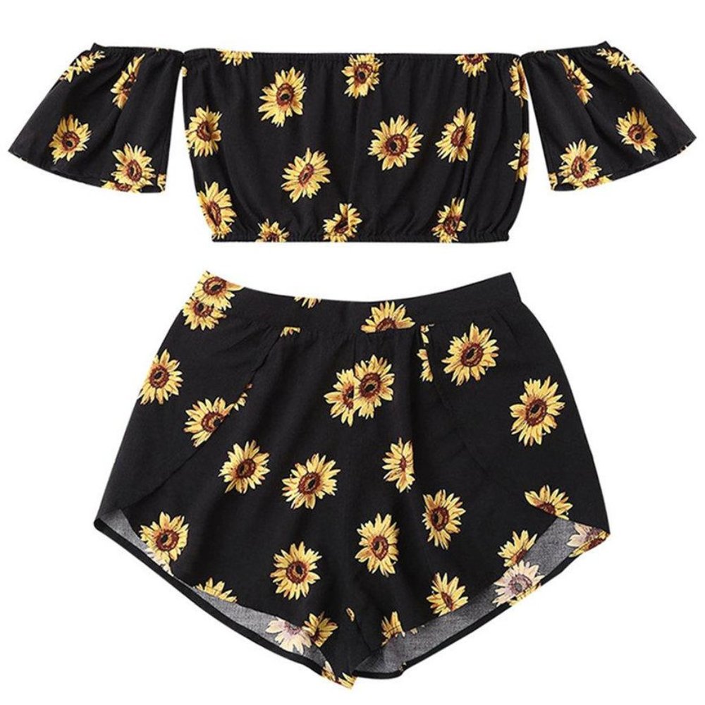 Women's Summer Casual Two Piece Set